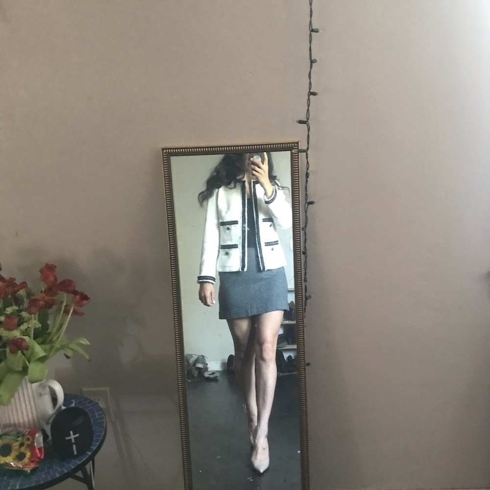Talbots Provence tweed jacket